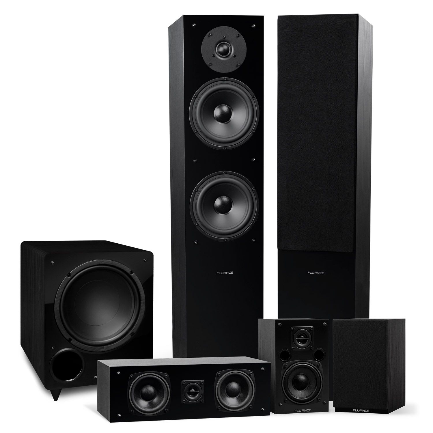 Elite Surround Sound Home Theater 5.1 Channel Speaker System image