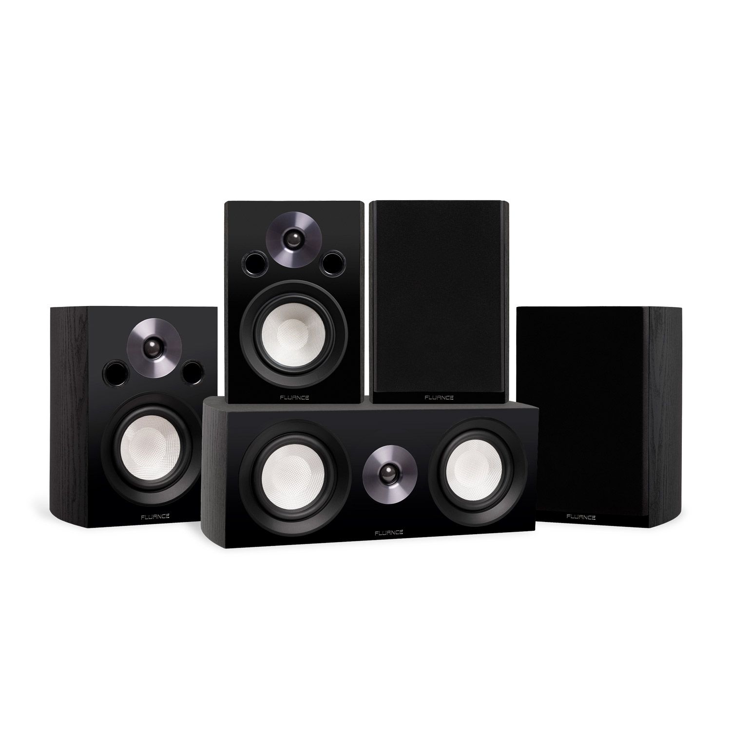 Reference Compact Surround Sound Home Theater 5.0 Channel Speaker System image